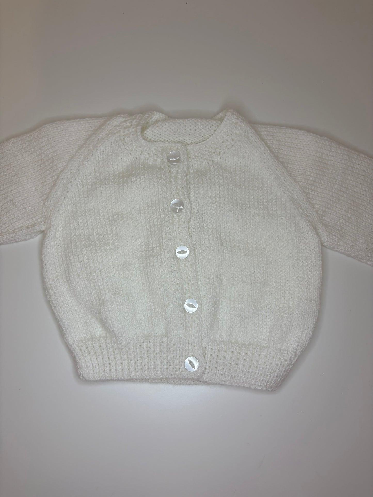 6-12 Months Personalised Hand Knitted Cardigan