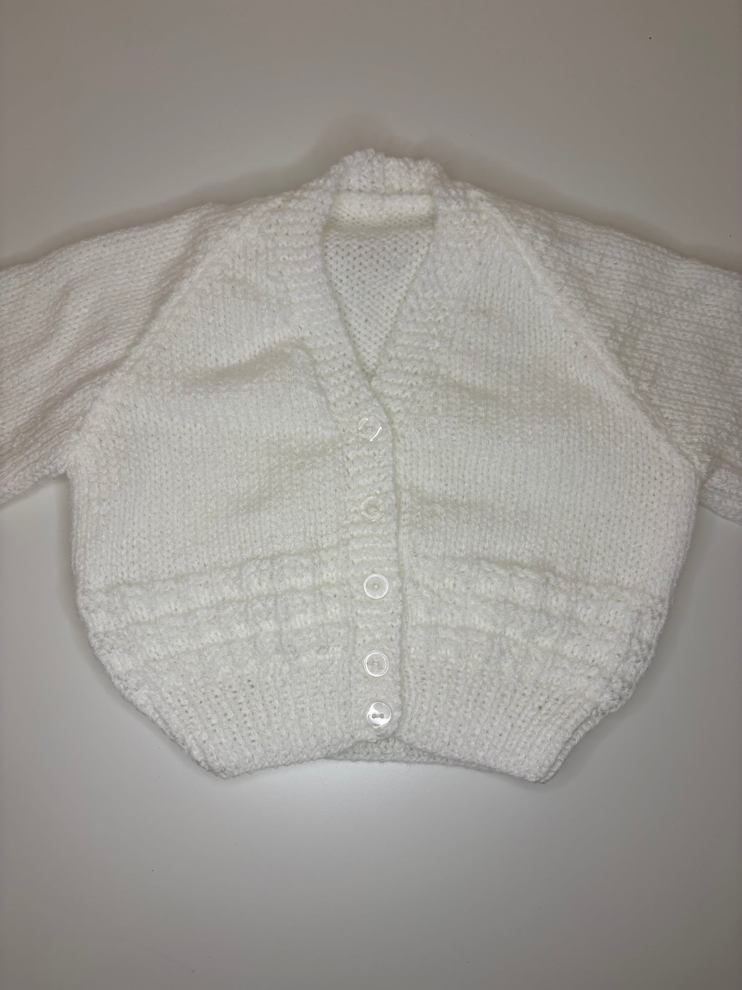 6-12 Months Personalised Hand Knitted Cardigan