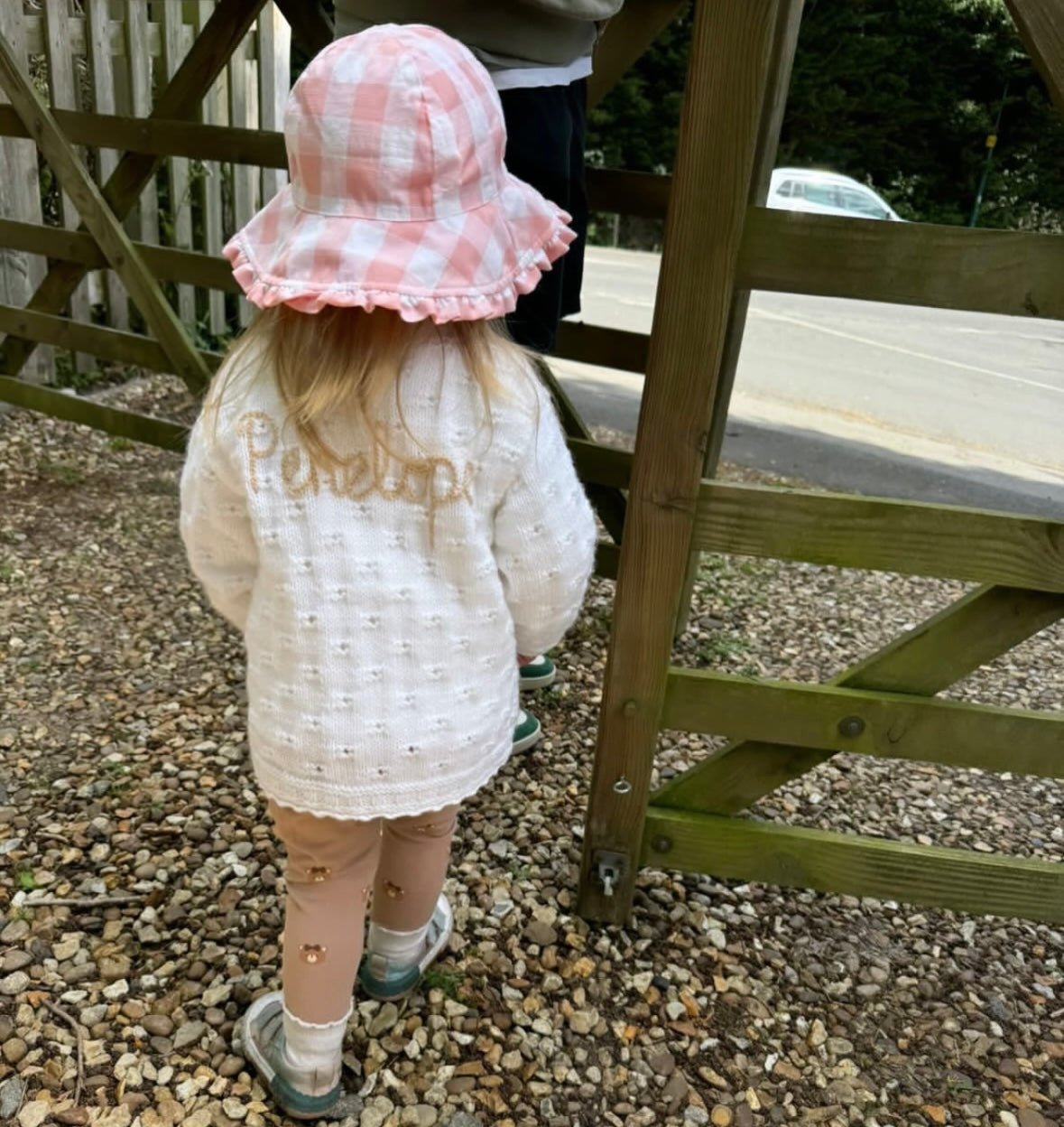 2-3 Years Personalised Hand Knitted Cardigan