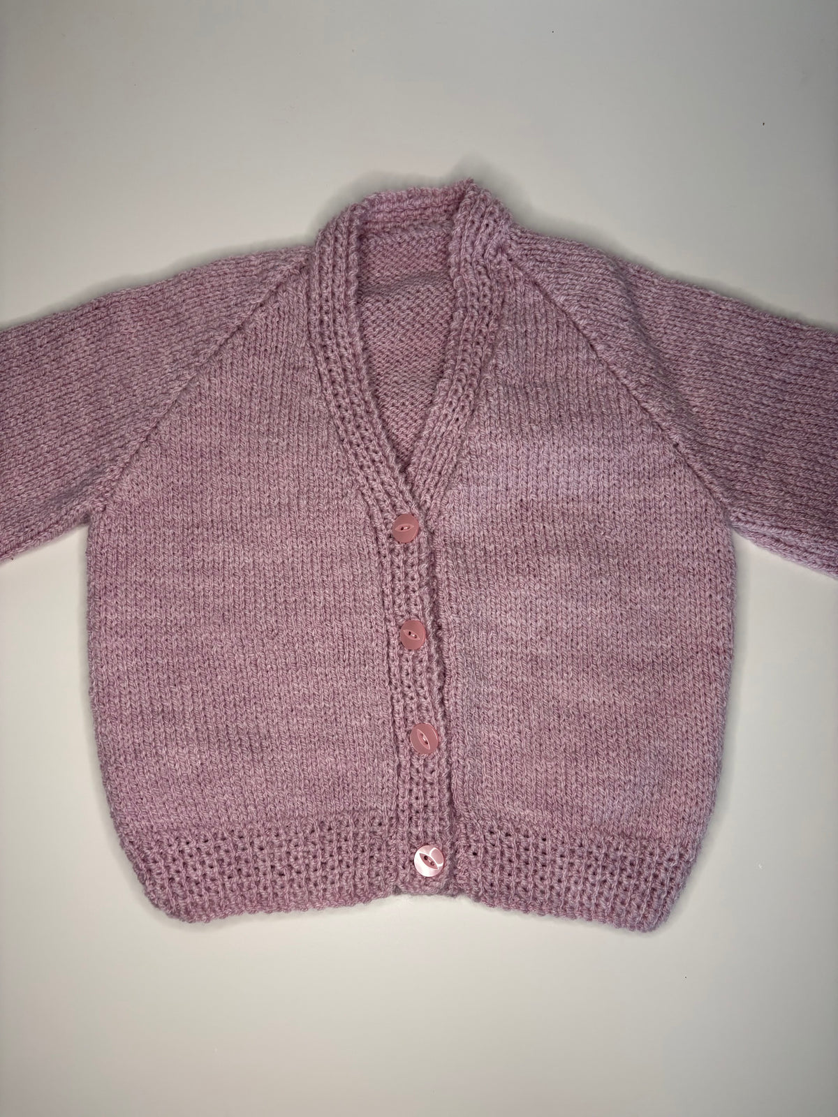 2-3 Years Personalised Hand Knitted Cardigan