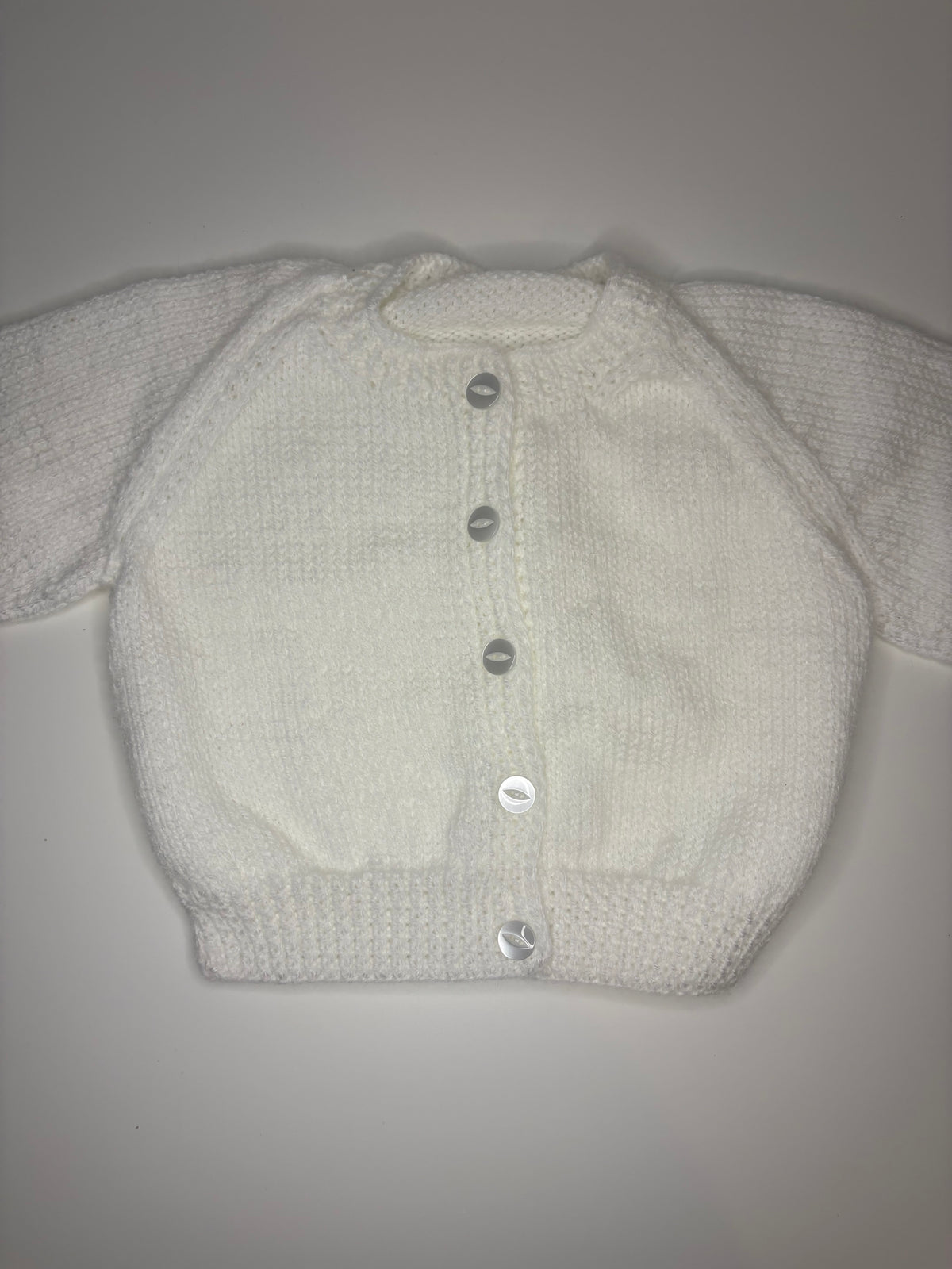 6-12 Months Personalised Hand Knitted Cardigan