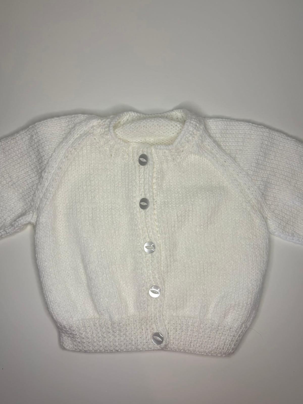 6-12 Months Personalised Hand Knitted Cardigan