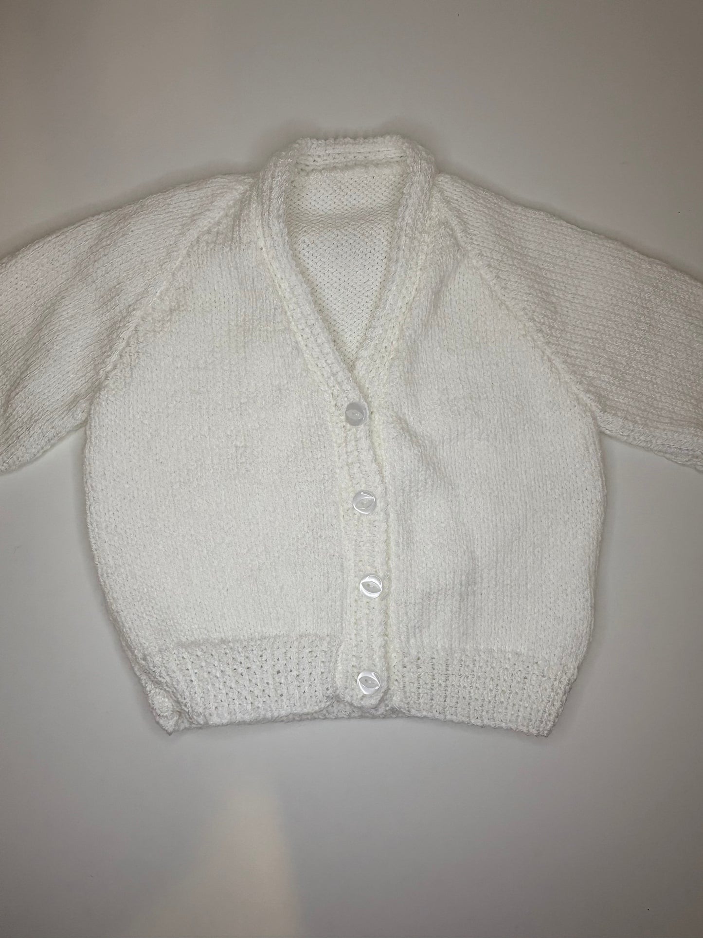 1-2 Years Personalised Hand Knitted Cardigan