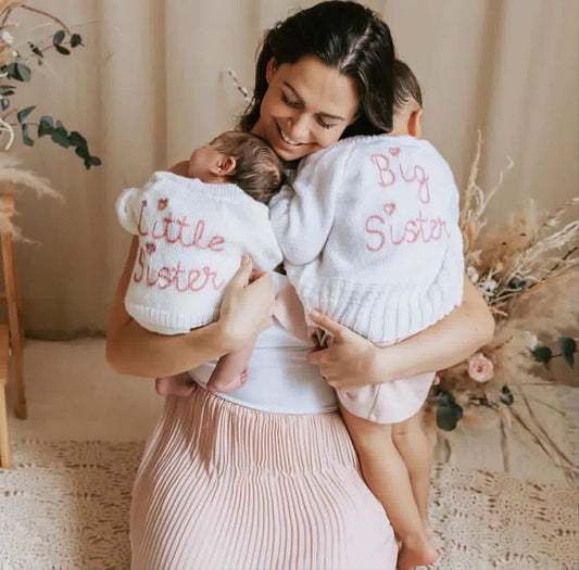 1-2 Years Personalised Hand Knitted Cardigan