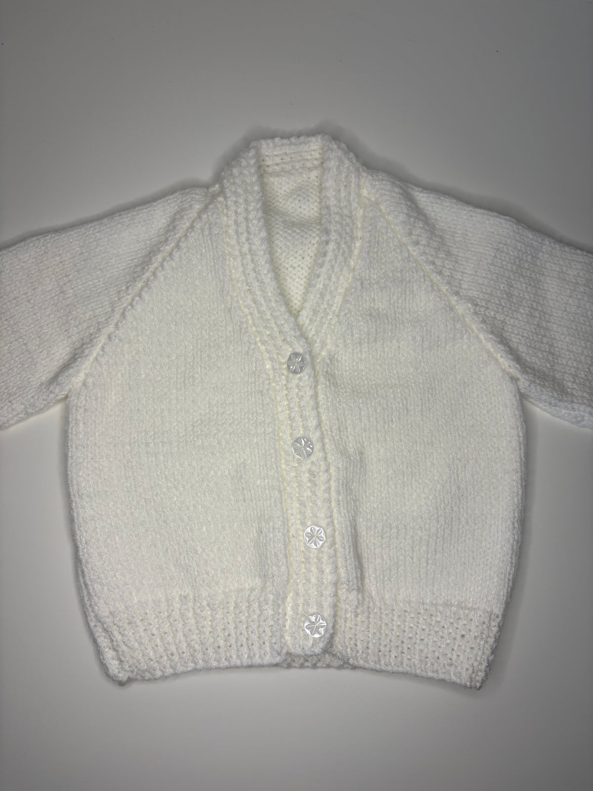 6-12 Months Personalised Hand Knitted Cardigan
