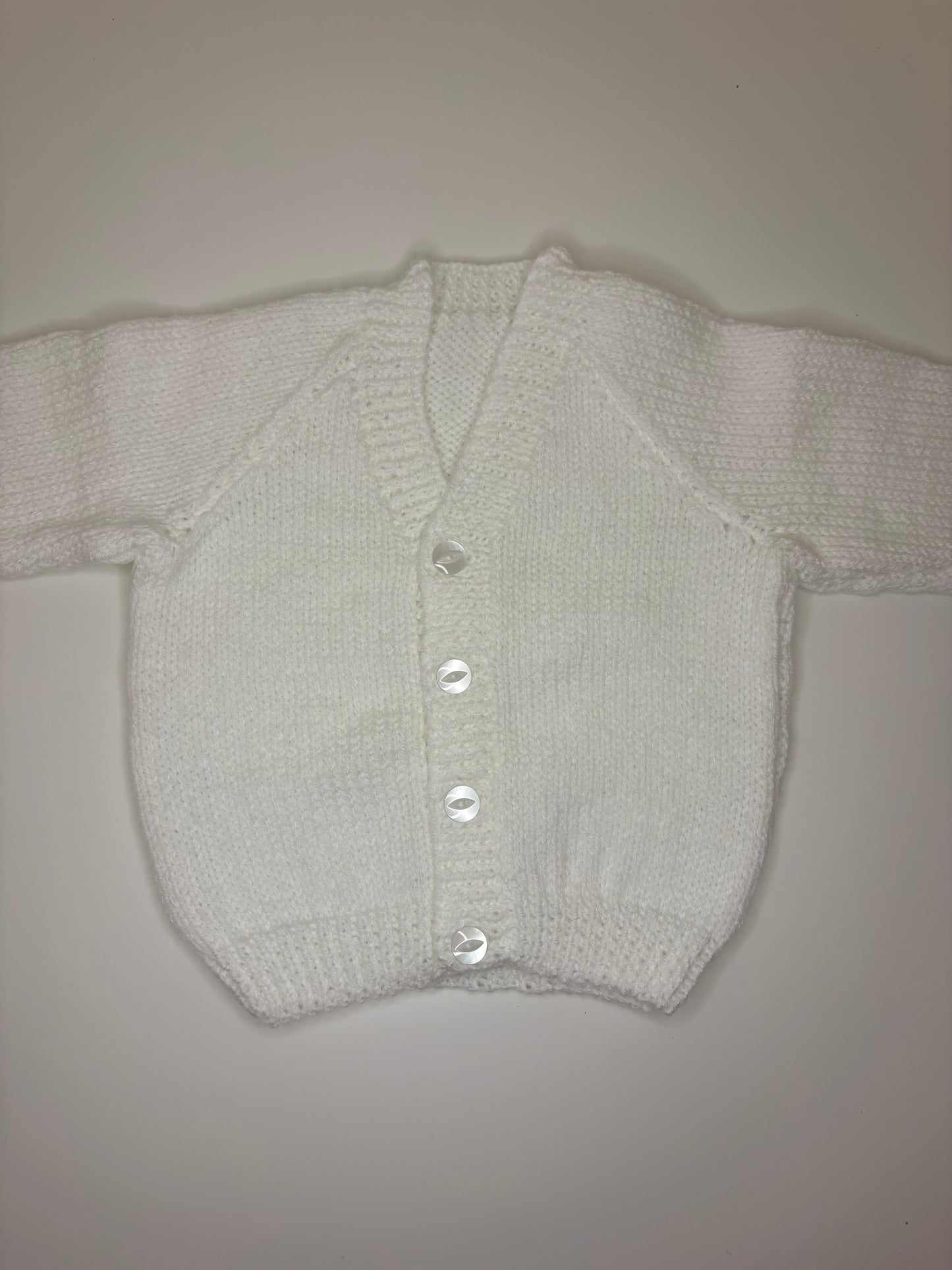 6-12 Months Personalised Hand Knitted Cardigan