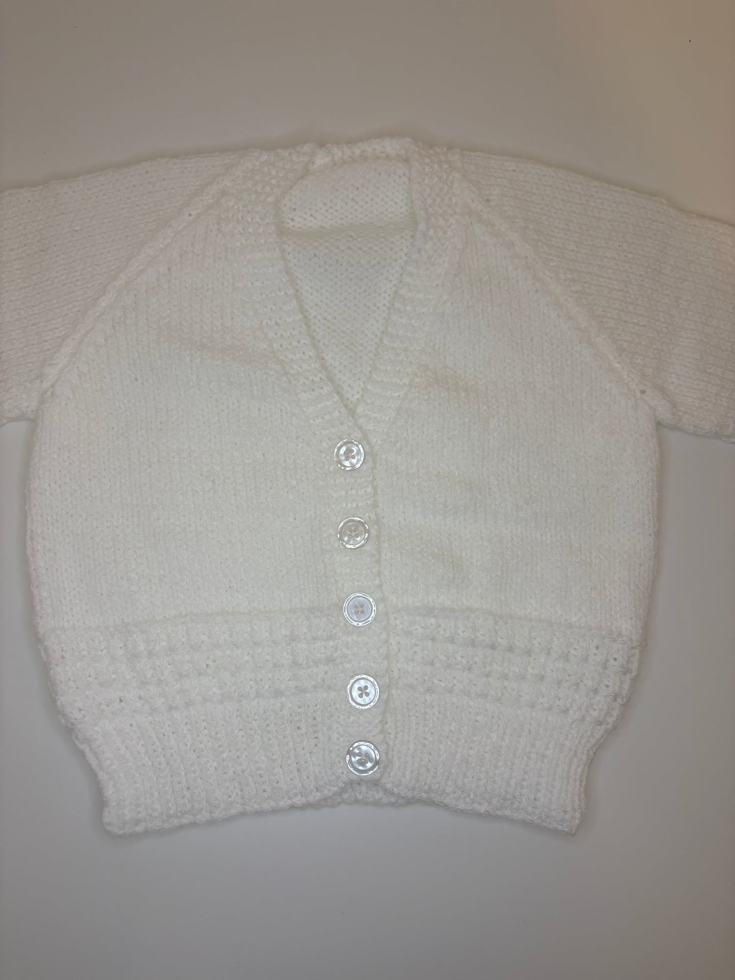 2-3 Years Personalised Hand Knitted Cardigan