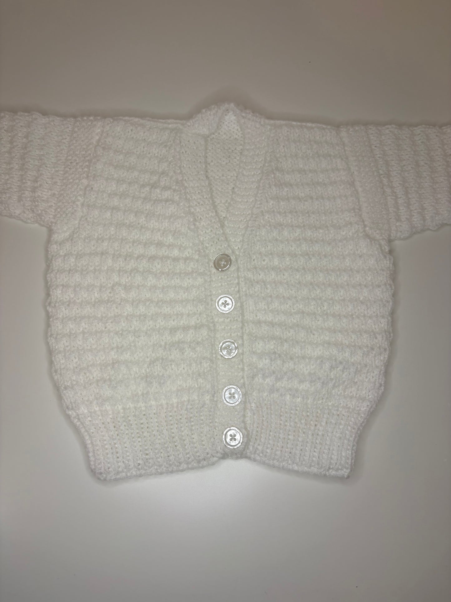 1-2 Years Personalised Hand Knitted Cardigan