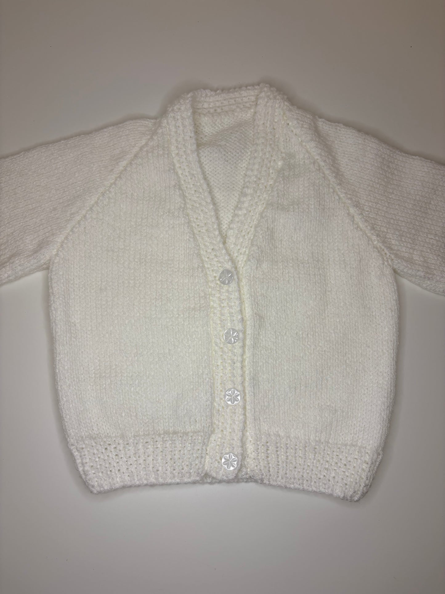 1-2 Years Personalised Hand Knitted Cardigan