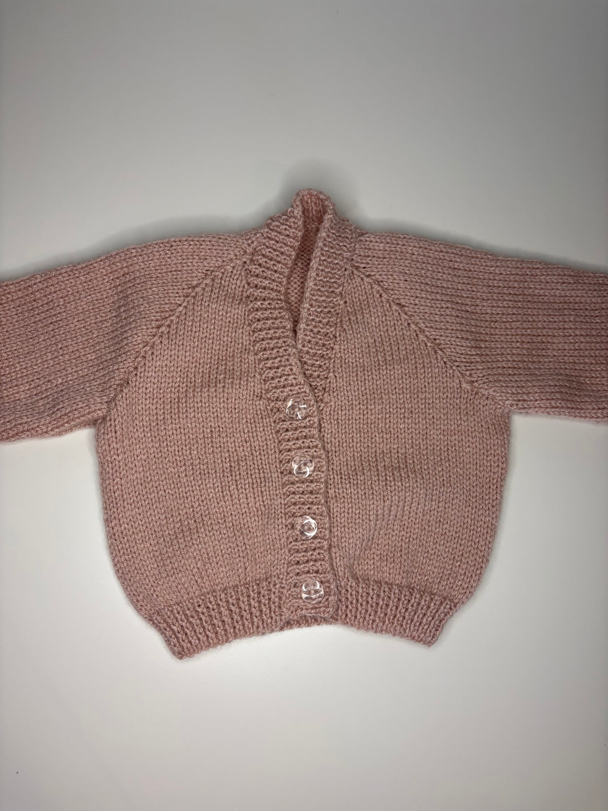3- 6 Months Personalised Hand Knitted Cardigan