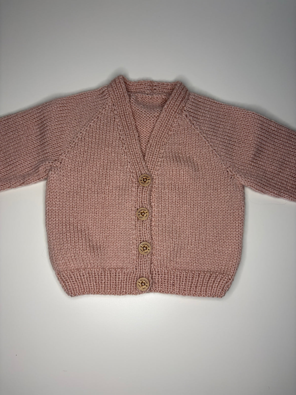 3- 6 Months Personalised Hand Knitted Cardigan